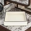 PU Leather Storage Box Living Room Decoration Home Entrance Jewelry Organizer Box Desktop Cosmetic Miscellaneous Tray Home Decor