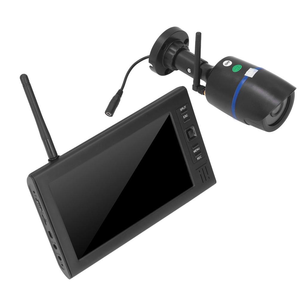 7in High Definition 720P Infrared Camera Wireless Surveillance Camera 4 Channel DVR Household Video