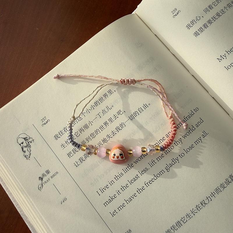 2026 Dragon Boat Festival Zongzi Bracelet: Handmade Five-Color Rope for Adults & Children.
