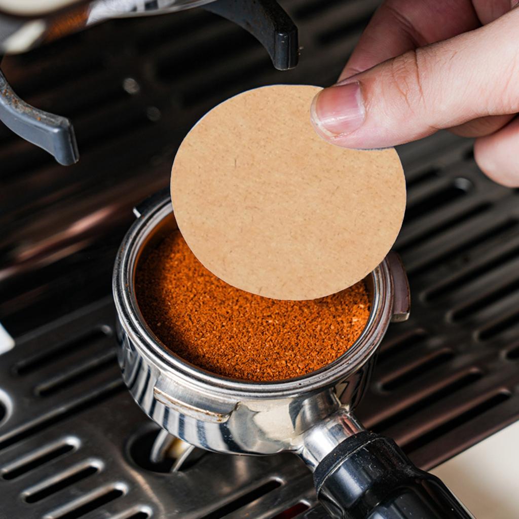 600pcs Coffee Filter Paper, Suitable For Coffee Machine Replacement Round Coffee Filter Paper, Disposable Paper Filter Paper