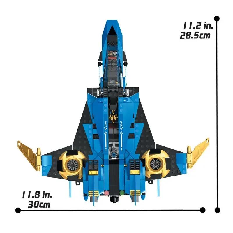 Kompatible Sets Serie Bausteine Jay Sturmjäger Element Raumschiff Flugmaschine Kinder Montage Geschenke 70668