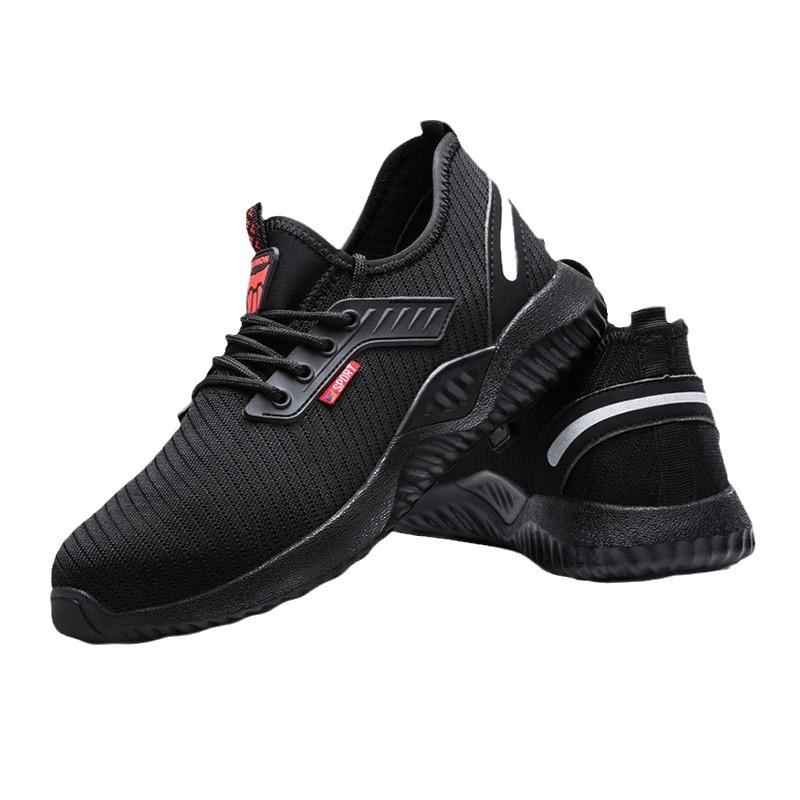 

Защитная обувь из дышащего материала с защитой от ударов и проколов, легкая стальная обувь Baotou, защитная обувь от пуль и ножевых ранений для работников 46