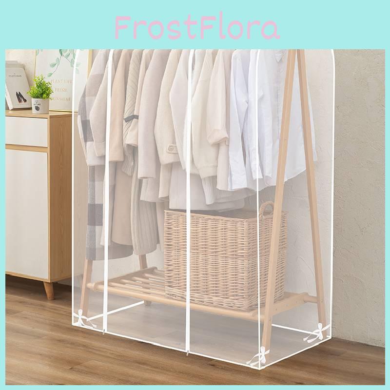 Large Transparent Peva Garment Dust Cover Heavy Duty Waterproof Storage Protector For Clothes In Modern Style