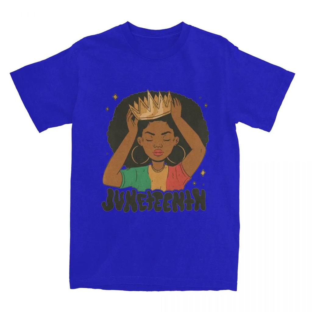 African Juneteenth Colors Men Women T Shirts Black Women Girl Merch Leisure Tees T-Shirt Birthday Gift Clothing