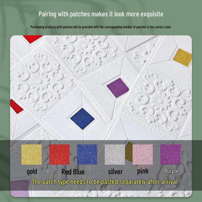 3D selbstklebender Decken- & Wanddekorationsaufkleber für Wohnzimmer & Schlafzimmer