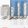 1PC EU 2020 3030 4040 4545 T Slot L-Shape Interior Inside Corner Connector Joint Bracket With Screws For Extrusion Profile