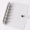 Transparent System Made In Clear Mini B7 REX-OWL Organizer, Japan, Binder, Size, Wide, RBN-B7 (Clear, Wide/6-Hole)