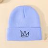 Wool Hat Simple Letters Nyc Men'S And Women'S Versatile Knitted Wool Hat Outdoor Thermal Cover Ski Hat
