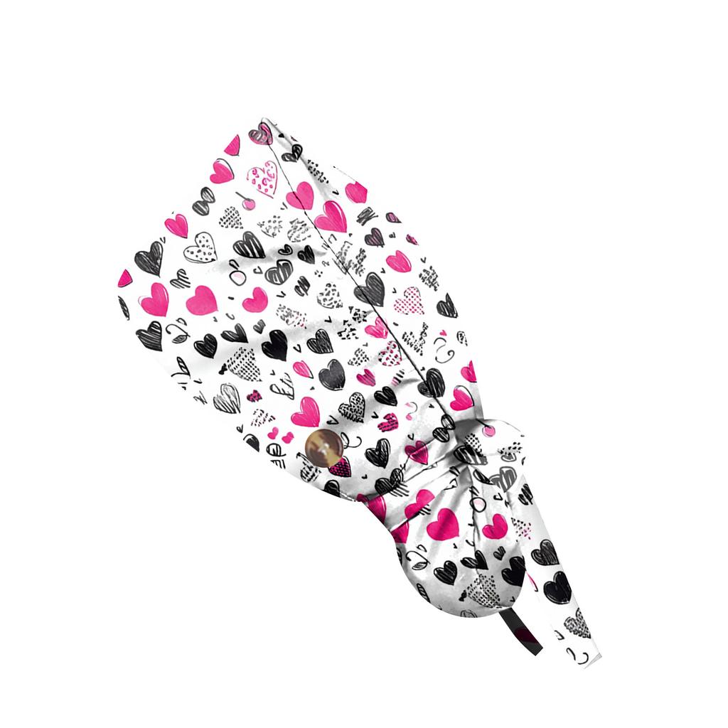 Pracovní čepice s módním potiskem, ležérní dámská čepice do culíku, čepice Wash, čepice Baotou