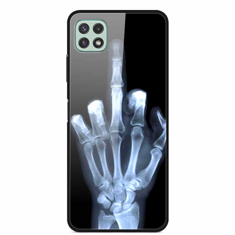 For Samsung Galaxy Wide5 Case Tempered Glass Hard PC Phone Back Cover for Galaxy Wide 5 Bumpers Cases Shell Coque 6.6'' SM-E426S