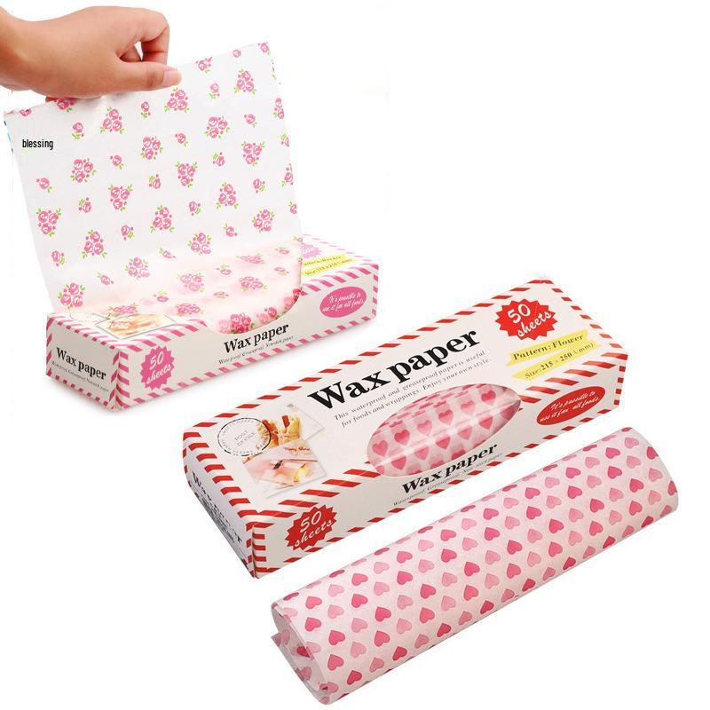 Silikonölbeständiges Burger- & Sandwich-Verpackungspapier für Lebensmittel und BBQ