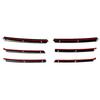 For VW Passat B8 2015 2016 2017 2018  Variant Refit Chrome Plated Bright Strip On She Front Grille Car Accessories