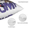 Fist My Bump Pillow Case Soft Pillow Cover Fashion Cushion Cover For Sofa Car Home Decor