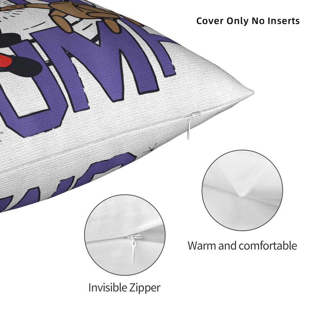Fist My Bump Pillow Case Soft Pillow Cover Fashion Cushion Cover For Sofa Car Home Decor