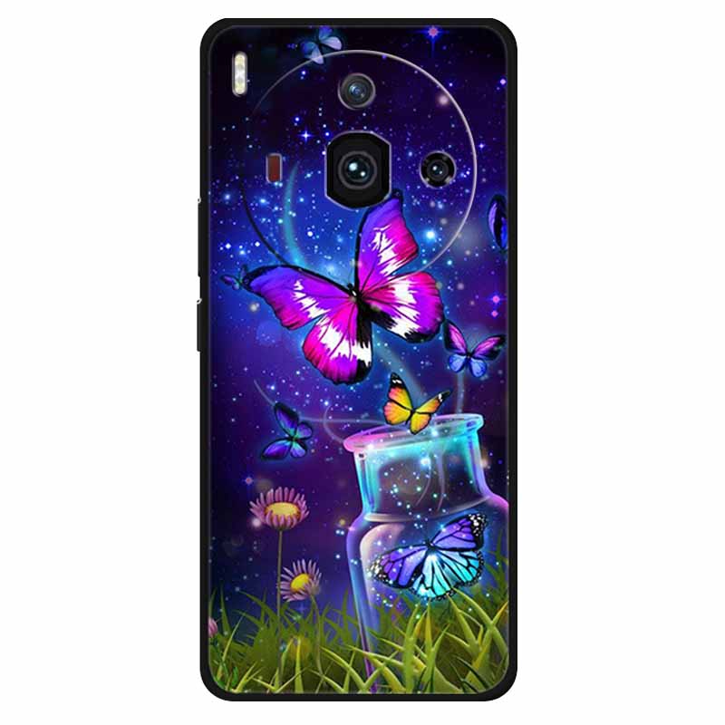 Für Nubia Z50S Pro Hülle Mode Schutz Silikon Bemaltes TPU Hülle für ZTE Nubia Z50S Pro 5G Cover NX713J Süß Weich Löwen