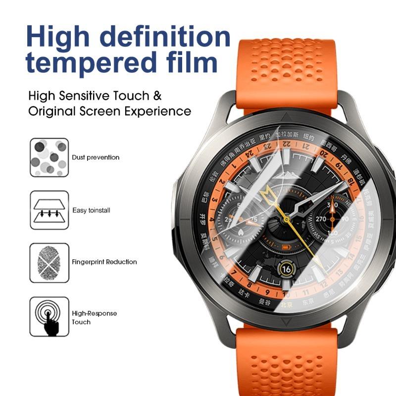 5-10PCS Screen Protector for Xiaomi Watch S5/S4 Anti-scratch Hydrogel Film HD Clear Full Coverage Soft Protective Film Not Glass