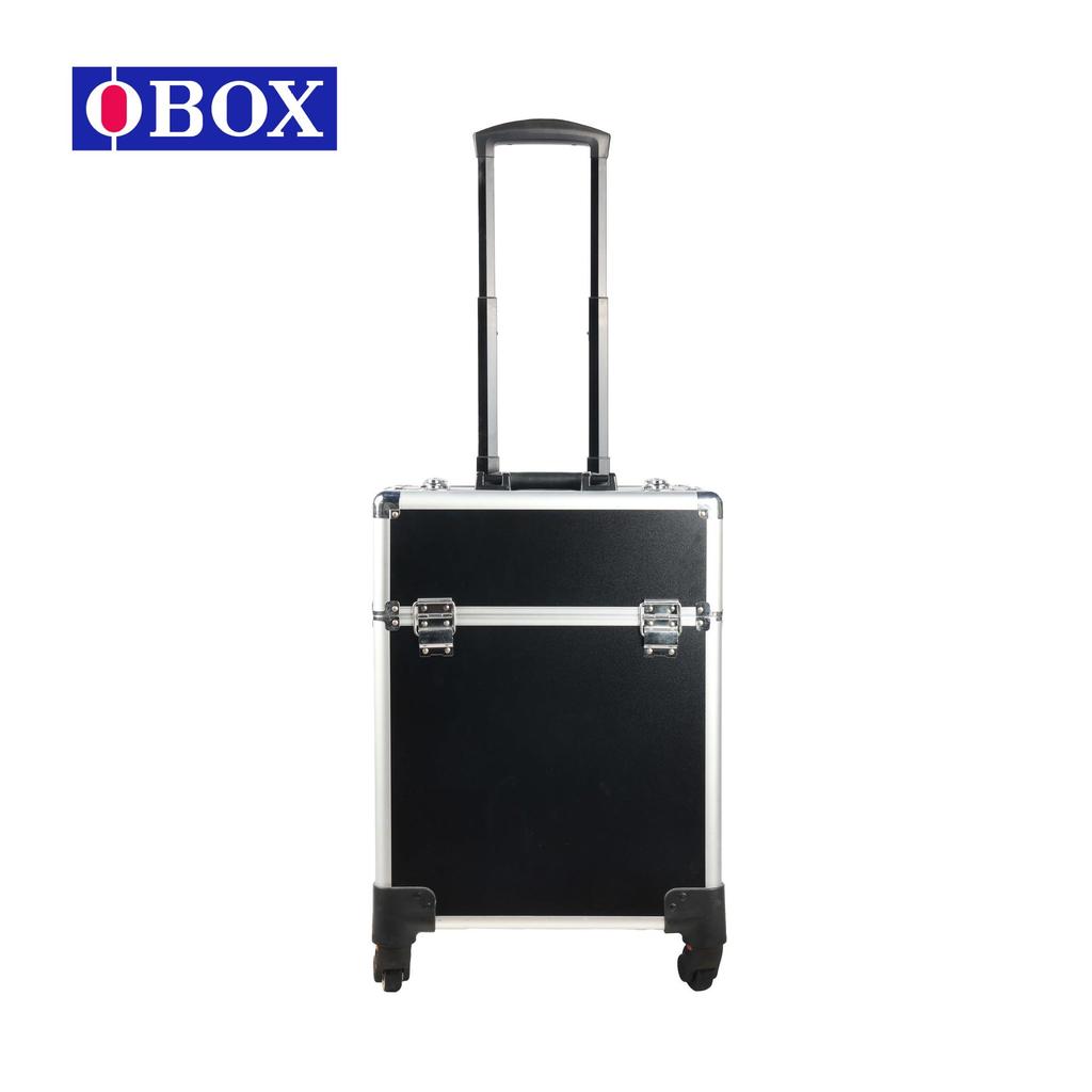 Large Universal Makeup Case with Wheels - Professional Storage for Beauty, Hairdressing, Nail Art, and Tattoo Supplies