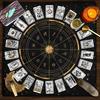 Square Flannelette Tarot Altar Cloth Board Game Pad Astrological Oracles Pad Table Cover Card Mat Divinations Tablecloth