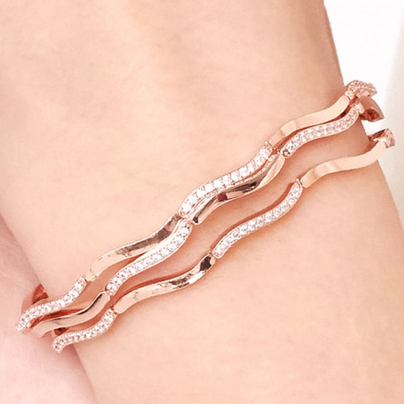 Bracelet de tennis ELLE Jewelry Wave Point ELBRBB015