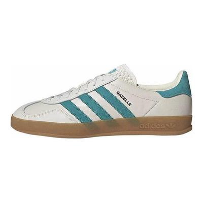 Gazelle Indoor Chalk Turquoise Unisex Sneakers Cream Chalk-White Footwear-White JI2583