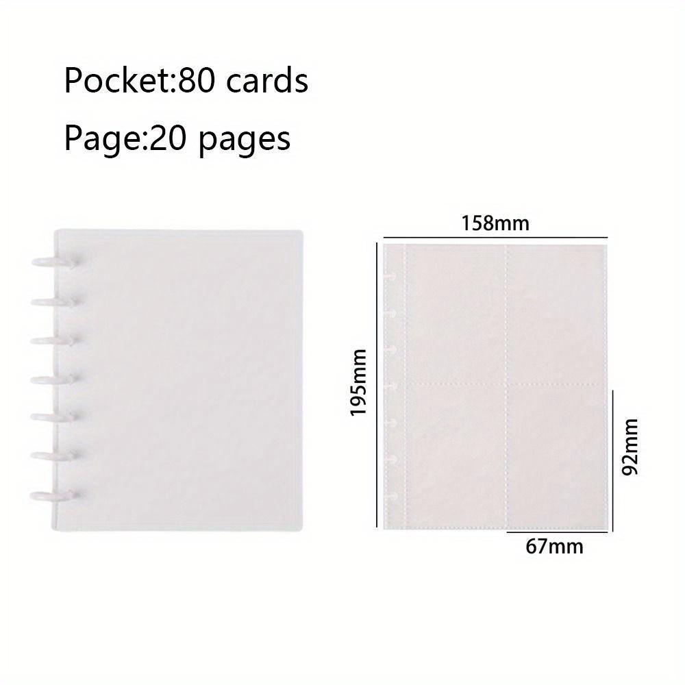 Multi-pockets 3 Inch Photo Album INS Style Idol Cards Collect Book Kpop Card Holder Loose-leaf Binder Photocard Holder