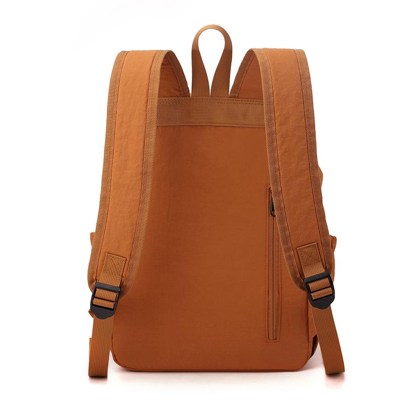 Waterproof Nylon Lightweight Large Capacity Multi-Pocket Backpack Women's Outdoor Travel Backpack