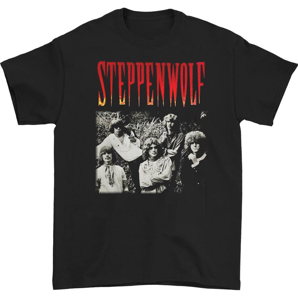 Steppenwolf band Poster Men T-shirt Black Unisex Cotton All Sizes S-3XL TE165 Unisex T-Shirt S