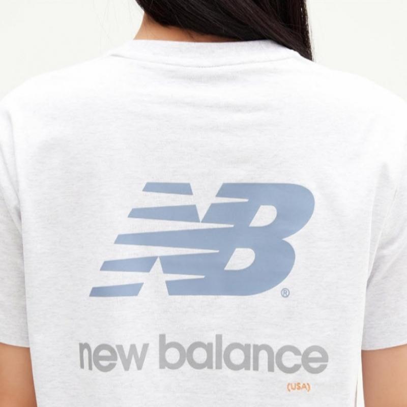 New Balance Tee Kqj Nbnee21023 16 Public Essential Back Big Logo Short Sleeve Tee  St