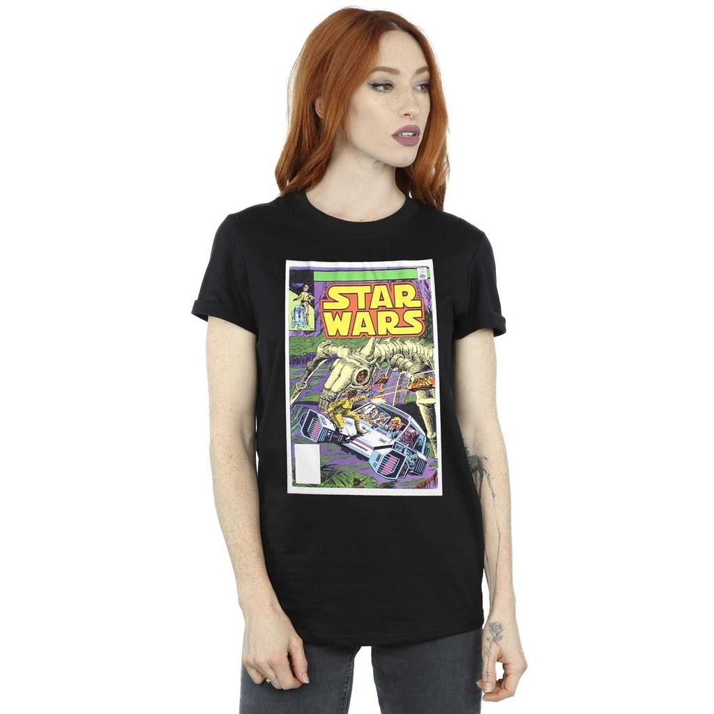 STAR WARS Unisex Adult Flight Comic Cover T-Shirt