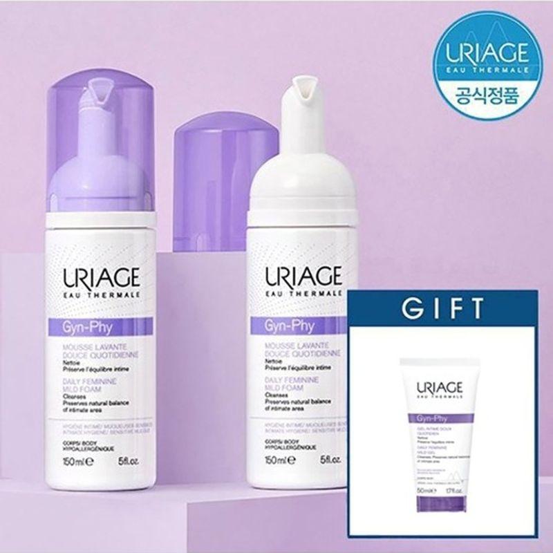 Uriage Uriage Jinpi Mild Foam 150ML (Feminine Cleanser) X 2 + GIFT FREE