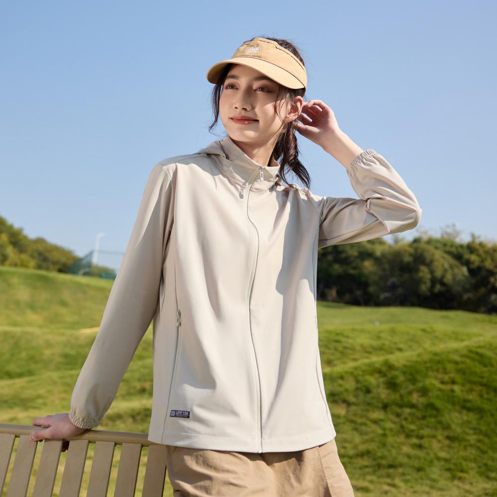 Men's Ice Silk Sun Protection Suit with Detachable Hood - Breathable UV Resistant Outerwear for Women and Men