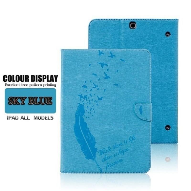 Premium Quality Fashion Embossed Feather Stand Magnetic Smart Tablet Case Cover For Apple Ipad With Timeless Design And Versatile Fit