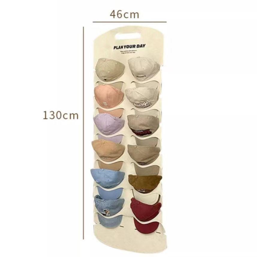 

New Arrival: Wall-Mounted Multi-Layer Felt Baseball Cap Storage Bag