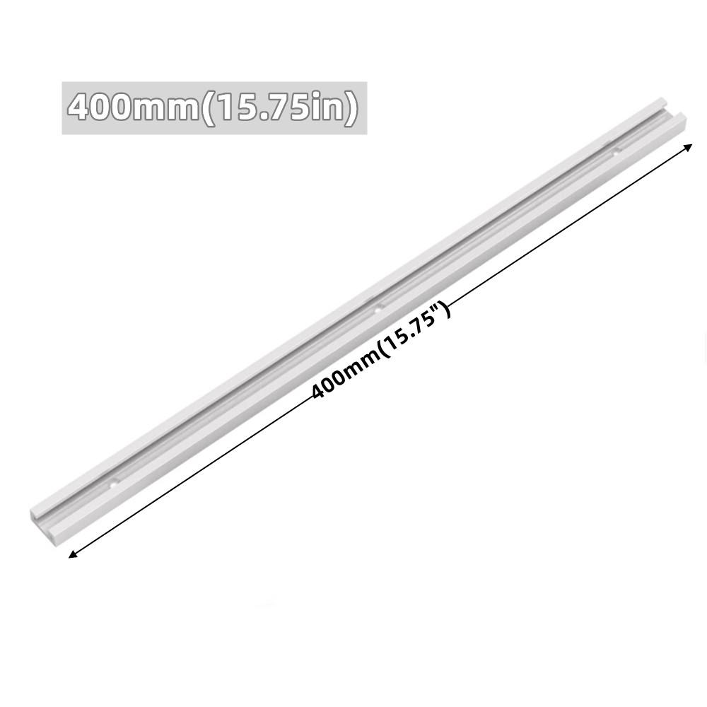 T Track Woodworking T-slot Slide Track Miter Aluminium T-Track,19x9.5mm T-slot Miter Track Jig T Screw Fixture Slot DIY Tools