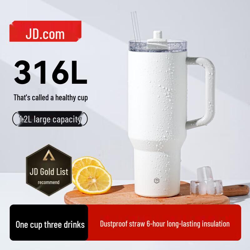 Jingdong Built 316L Stainless Steel Wide Mouth Thermos