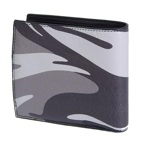 Balenciaga Bifold Outlet Brand Black 5943152AAPB9061 Men's Wallet, Compact, Leather, Multicolor, (Product Code BALENCIAGA)