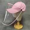 Bucket hat women's Korean tide with mask winter black hat women's dust-proof sun-proof wind-proof droplet-proof hat
