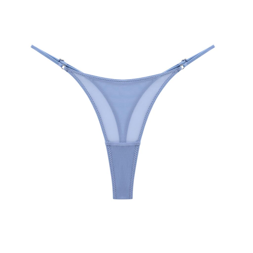 Mesh sexy thin strap thong women's adjustable size perspective hot fun large size high fork T pants women