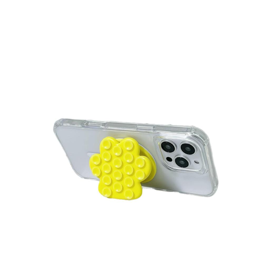 Desktop Flower Silicone Suction Cup Magnetic Phone Stand