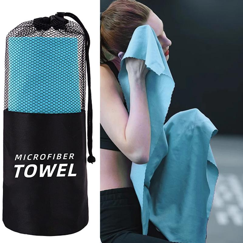 Microfiber Gym Towel Lightweight Quick Dry Towel Portable Absorbent Towel For Sports Beach Gym Backpacking Hiking And Yoga