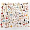 Alloy KC Gold DIY Jewelry Accessories: Earrings, Bracelets, Necklaces, Pendants, Charms - 110 Pcs/bag