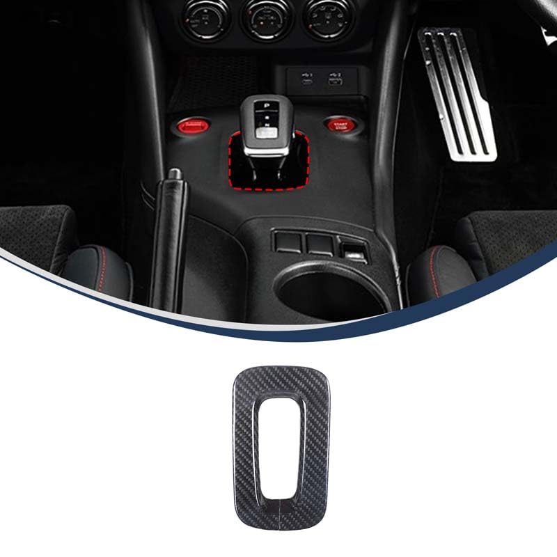 

Накладка на ручку переключения передач из углеродного волокна Hcilloend для Nissan Fairlady Z RZ34 Легкий декоративный внешний тюнинг автомобиля Аксессуары из волокна 2022-2025, Установка,