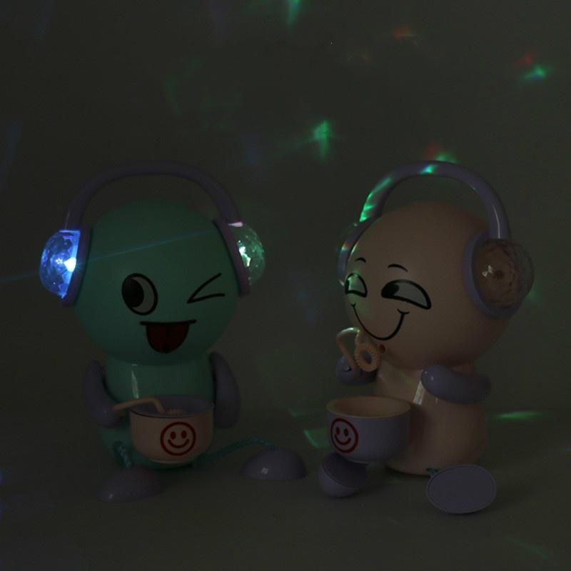 Dětská hračková hra elektrický bublinkový stroj na vyjádření automatický světelný elektrický bublinkový stroj