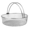 Cooking Basket Mesh Frying Basket Stainless Steel Material Versatile Cooking Tool Dishwasher Safe Folding Handle Design