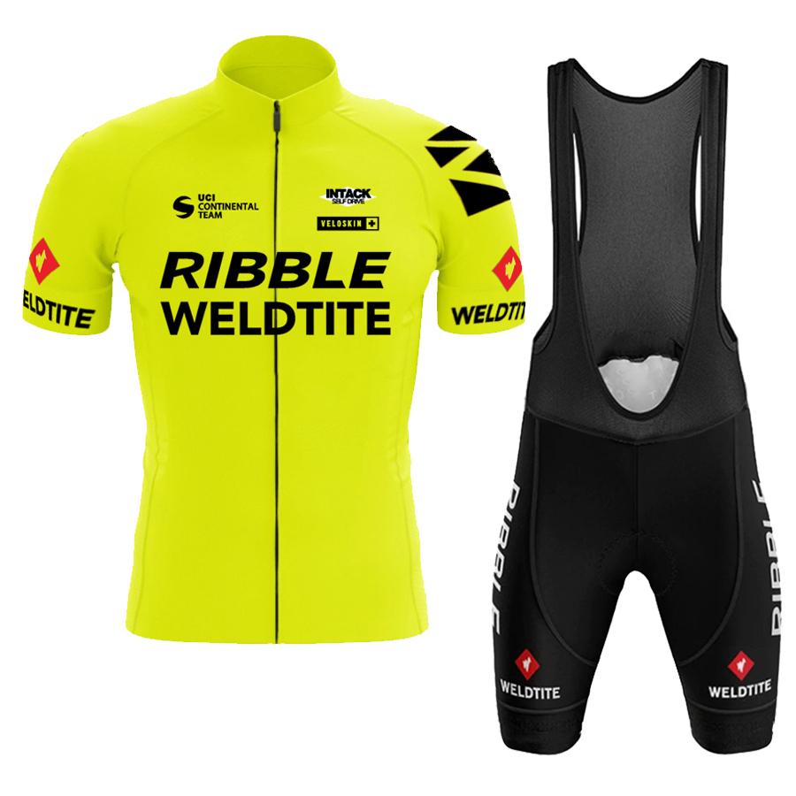 2026 Men's Summer Cycling Jersey Set Lightweight Quick-Dry Breathable Bike Wear with Padded Shorts for Road Mountain Bike
