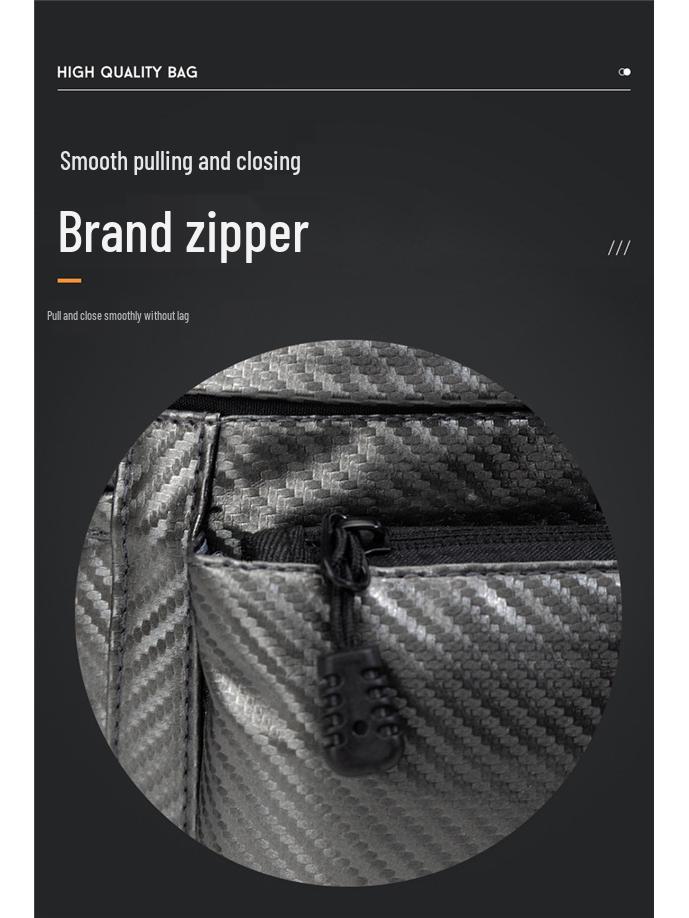 Men's Business Casual Crossbody and Waist Bag for Cycling