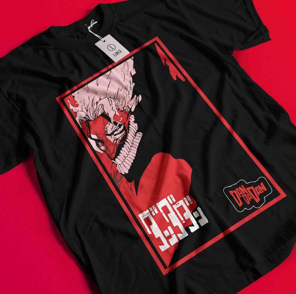 

Dan Da Dan T-Shirt Okarun Shirt Momo Ayase Tshirt Ken Tee Turbo Jin Aira Seiko BB1204 XL