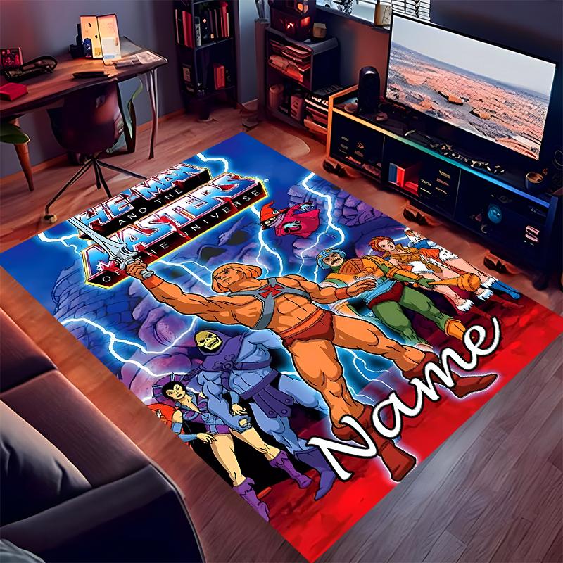 Custom personalization He-Man and the Masters of the Universe Print Area Rug - Soft, Washable Non-Slip Indoor Mat,Living Room,Home&Office Decorative R