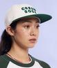 CREAM SODA LAB Applique Panel Ball Cap Green