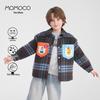 MOMOCO Boys' Fashion Plaid Winter Jacket